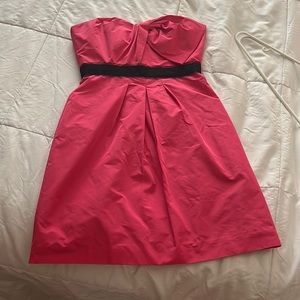 Hot pink and black BCBG Max Azria party dress. Size 0